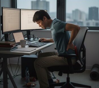 あなたの「座り方」が腰痛を育てている?page-visual あなたの「座り方」が腰痛を育てている?ビジュアル